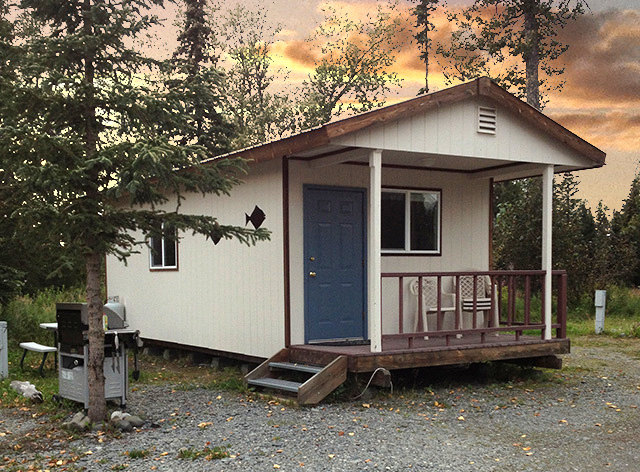 The Cabin, lodging available in Ninilchik with Gotta Fish Charters
