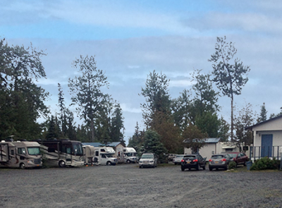 Picture of the Gotta Fish Charters RV park in Ninilchik Alaska